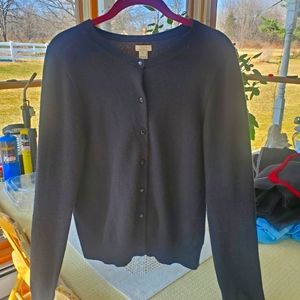 J Crew cashmere cardigan xl